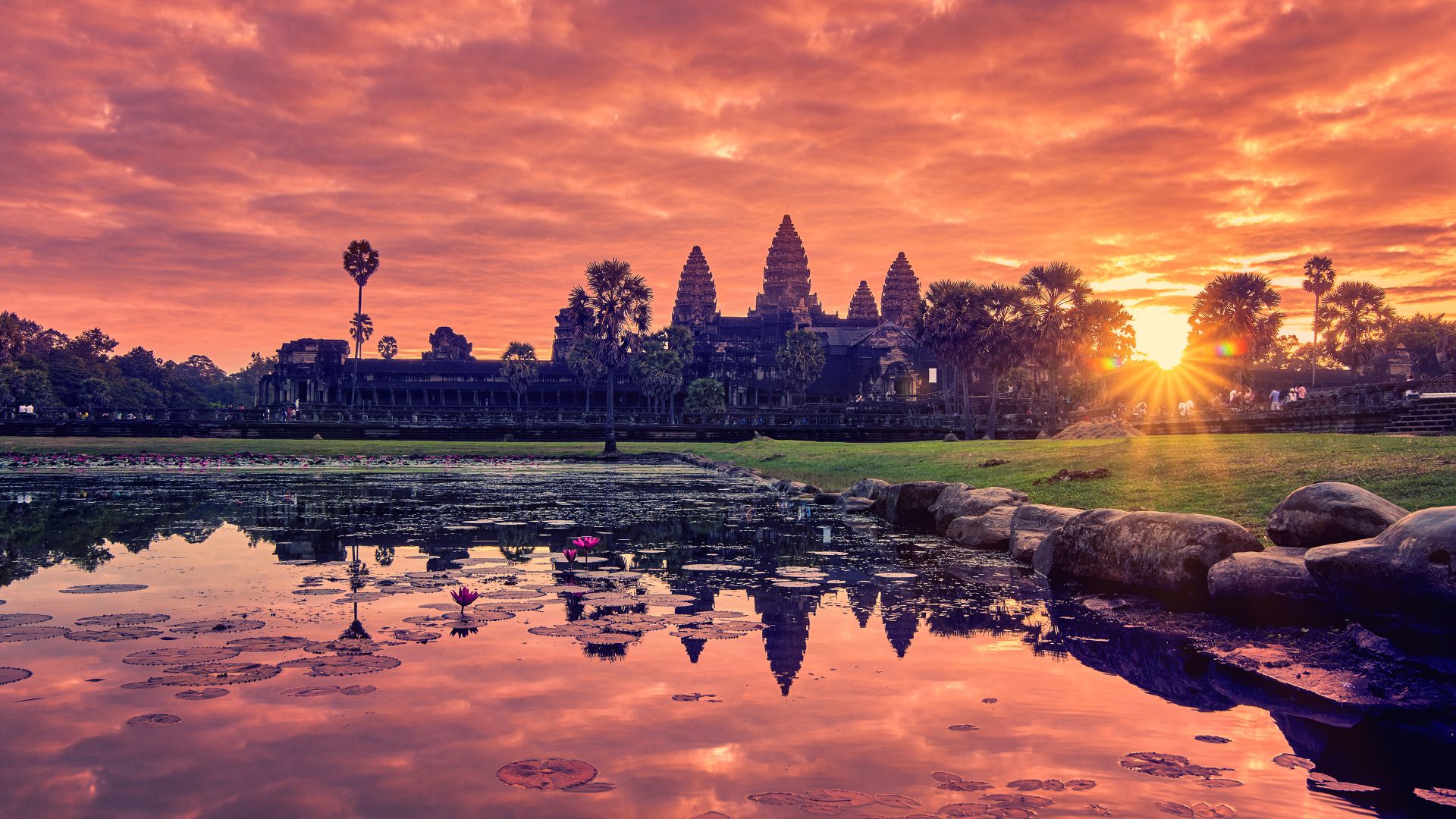 Sunrise over Angkor Wat